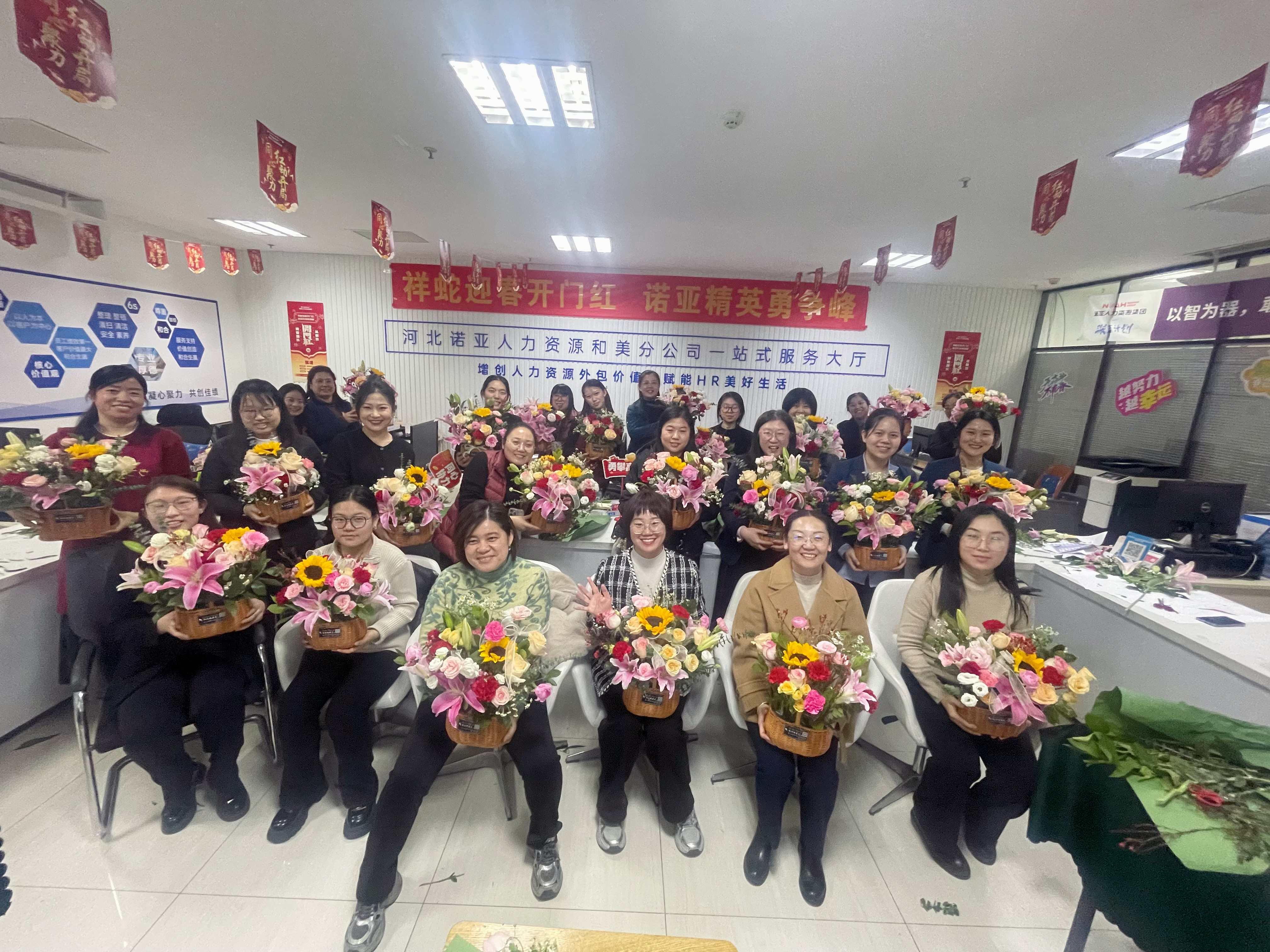 婦女節插花活動，綻放女性芳華